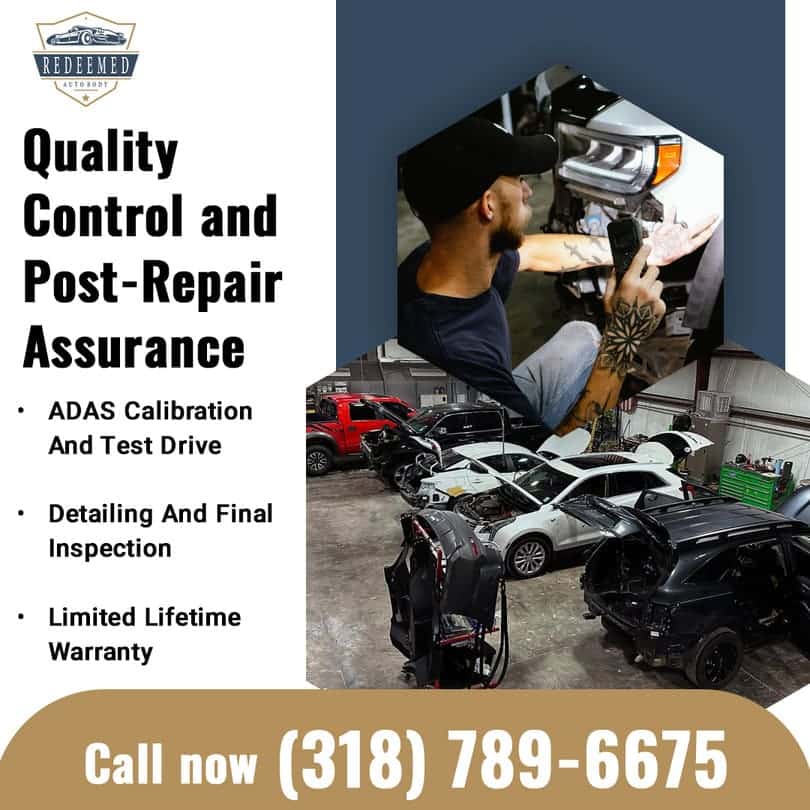 Quality Control and Post-Repair Assurance