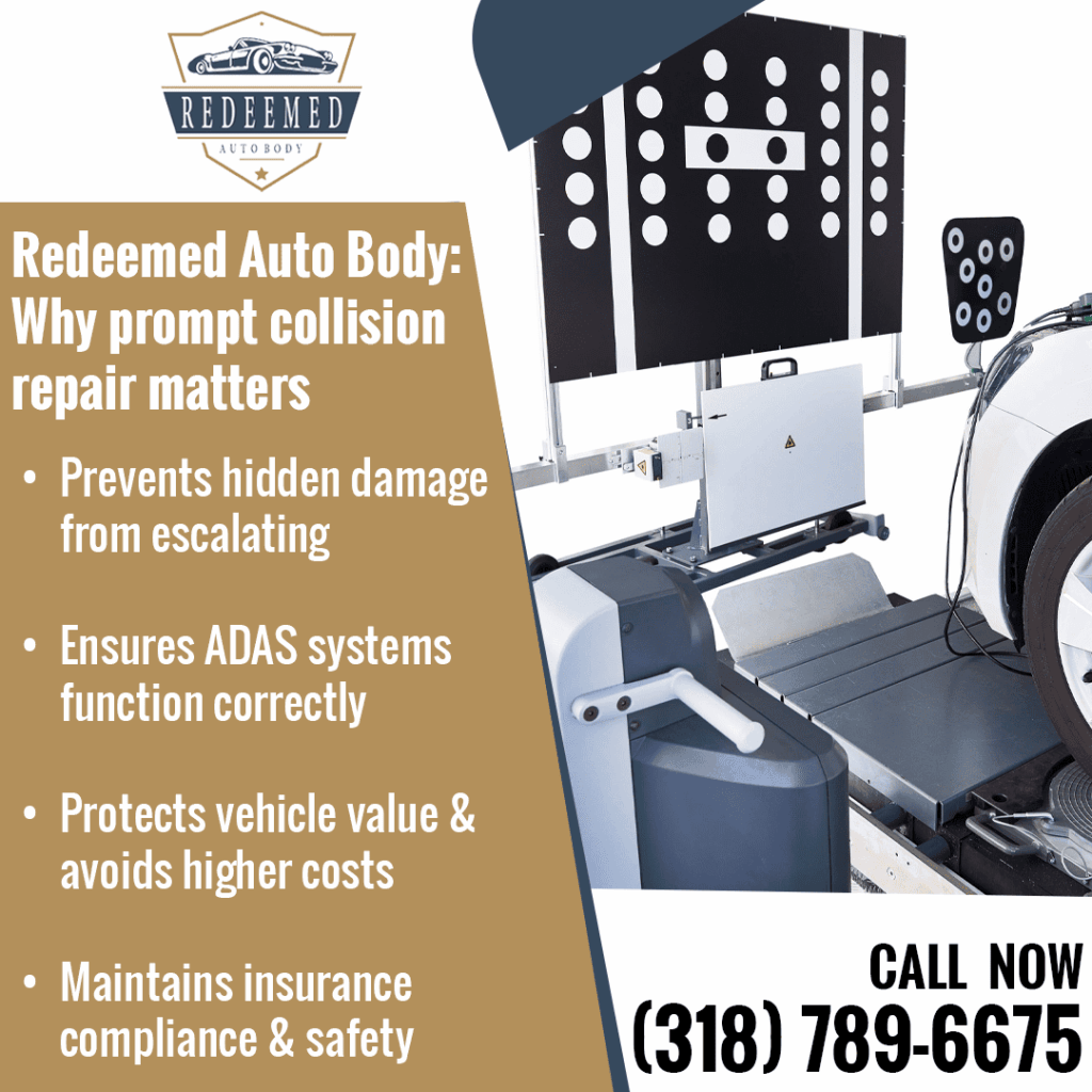 Redeemed Auto Body prompt collision repair